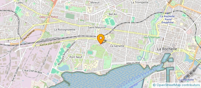 localisation de l'entreprise GUARD SERVICES à LA ROCHELLE