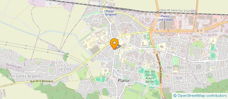 localisation de l'entreprise GUARDA  PLAISIR