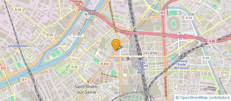 localisation de l'entreprise GUARDIAN  SAINT-DENIS