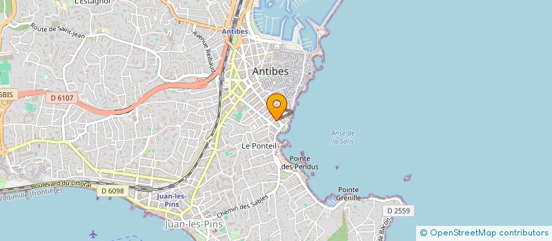 localisation de l'entreprise GUARDIAN ELITE SECURITE PRIVEE  ANTIBES