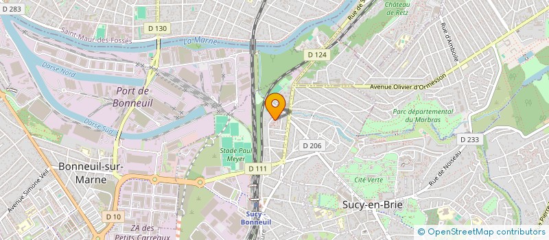 localisation de l'entreprise GUARDIAN SECURE  SUCY-EN-BRIE