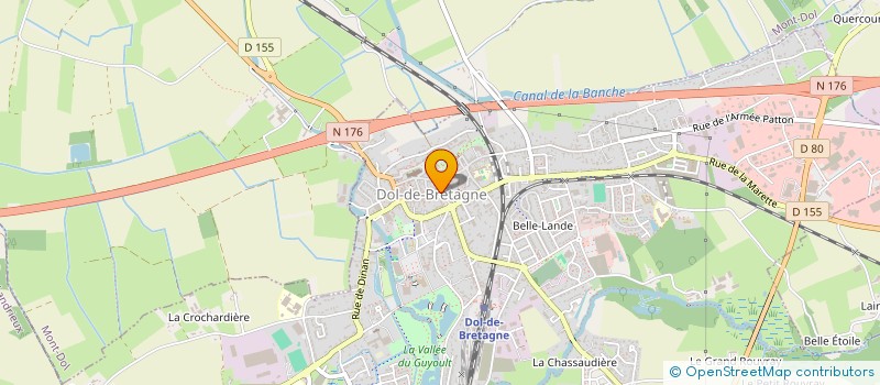 localisation de l'entreprise GUARDIAN WOLVES  DOL-DE-BRETAGNE