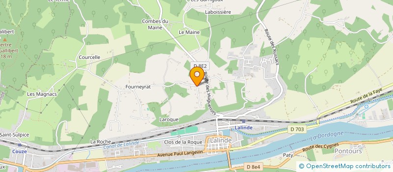 localisation de l'entreprise GUARI REAL ESTATE  LALINDE