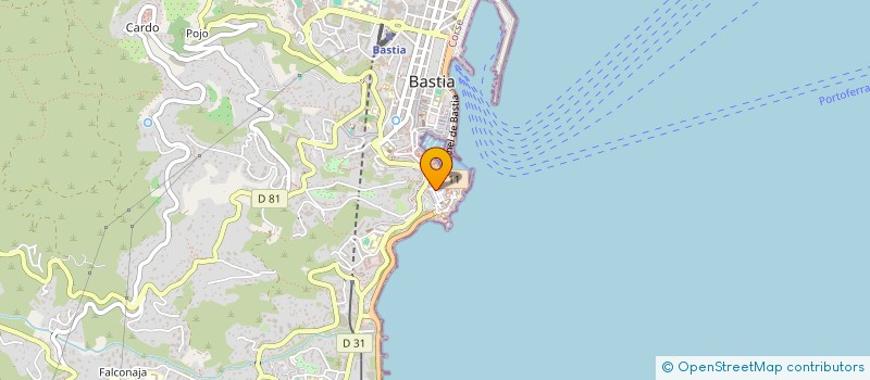 localisation de l'entreprise GUASCO 3 à BASTIA