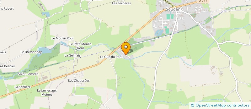 localisation de l'entreprise GUASCOR ENERGIE FRANCE à SOUDAN