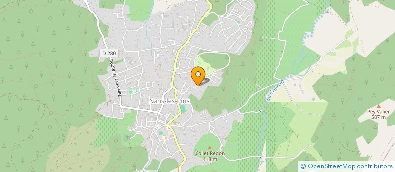 localisation de l'entreprise GUASTAVINO INDIVISION  NANS-LES-PINS