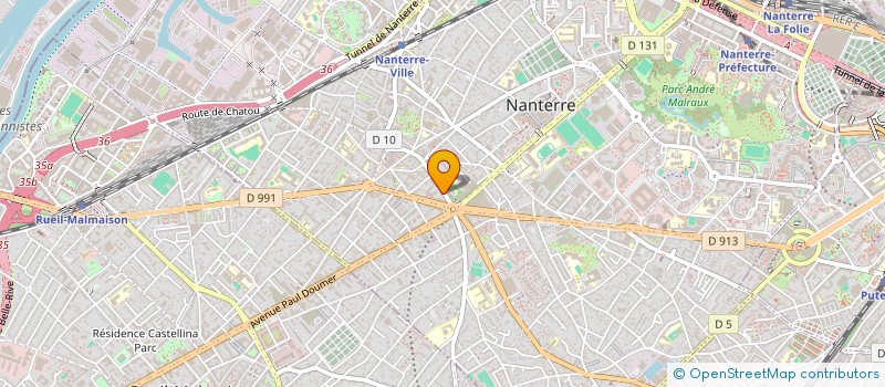 localisation de l'entreprise GUATAPE  NANTERRE