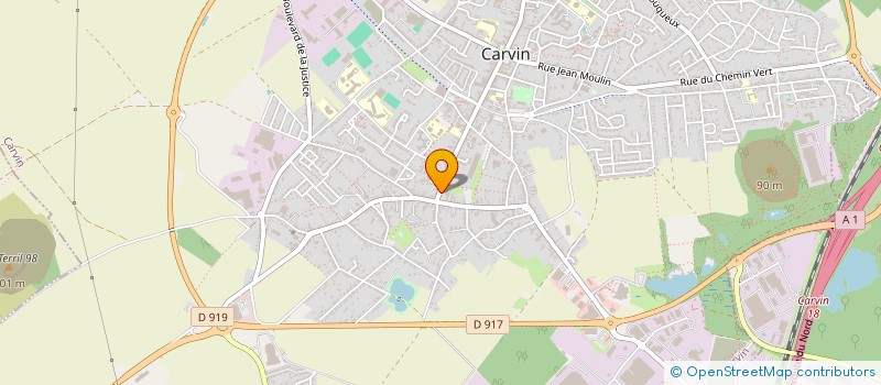 localisation de l'entreprise GUB-JED CONSULTING à CARVIN