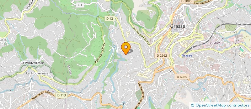 localisation de l'entreprise GUBDUM à GRASSE