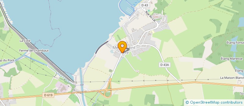 localisation de l'entreprise GUBLIN  MESNIL-SAINT-PERE