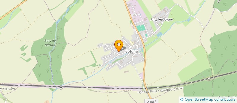 localisation de l'entreprise GUCCHINI  POURNOY-LA-GRASSE