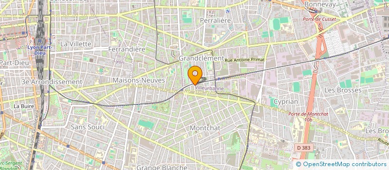 localisation de l'entreprise GUCLU CONSTRUCTION  MEYZIEU