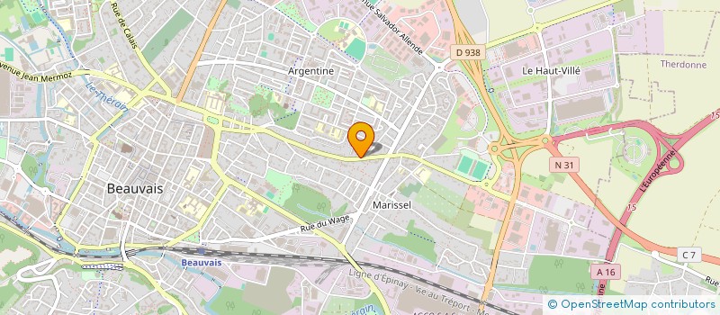 localisation de l'entreprise GUCLU GROUPE à BEAUVAIS