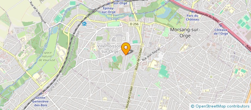 localisation de l'entreprise GUD à VILLEMOISSON-SUR-ORGE
