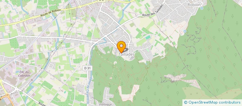 localisation de l'entreprise GUDIN FRANCE à TAILLADES
