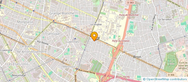 localisation de l'entreprise GUDULE  BRON