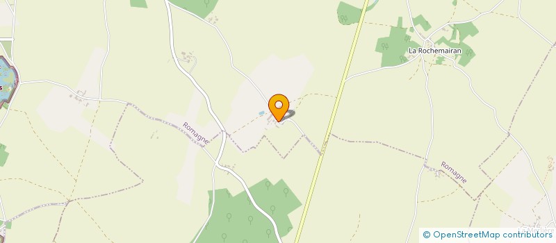 localisation de l'entreprise GUE DE LA CLIE  ROMAGNE