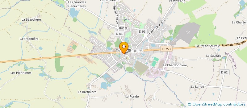 localisation de l'entreprise GUE DES JONCS à TREIZE-SEPTIERS