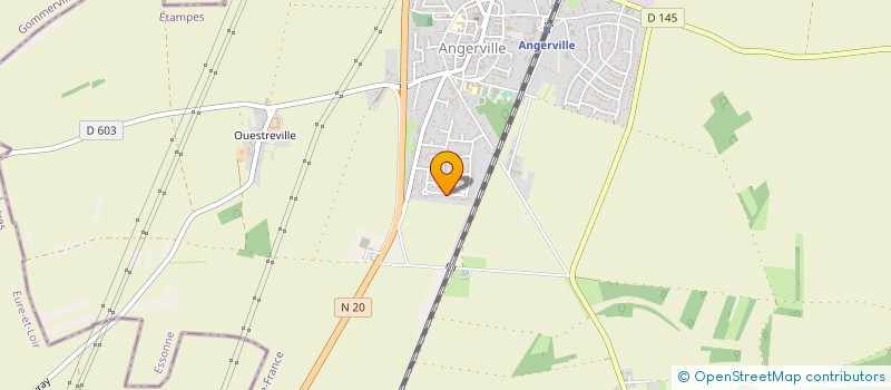 localisation de l'entreprise GUEANT RACING KART à ANGERVILLE
