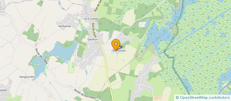 localisation de l'entreprise GUEDAM  GUERANDE