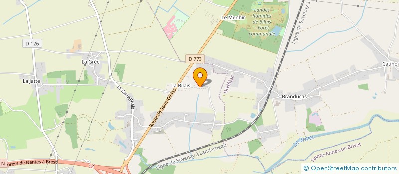 localisation de l'entreprise GUEDAS LOCATION  PONTCHATEAU