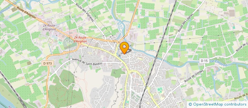 localisation de l'entreprise GUEDES  CAVAILLON