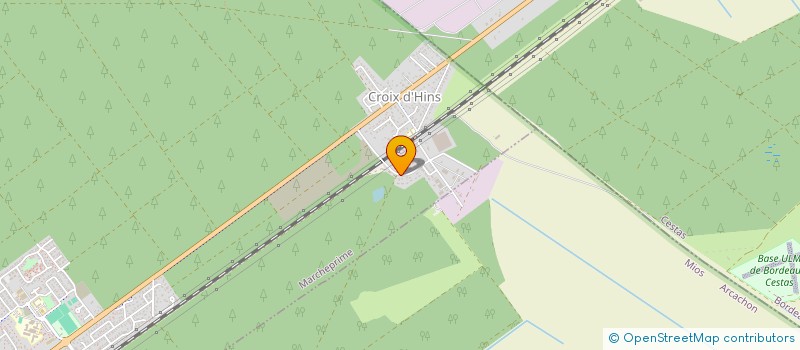 localisation de l'entreprise GUEDES BATIMENT SARL  MARCHEPRIME