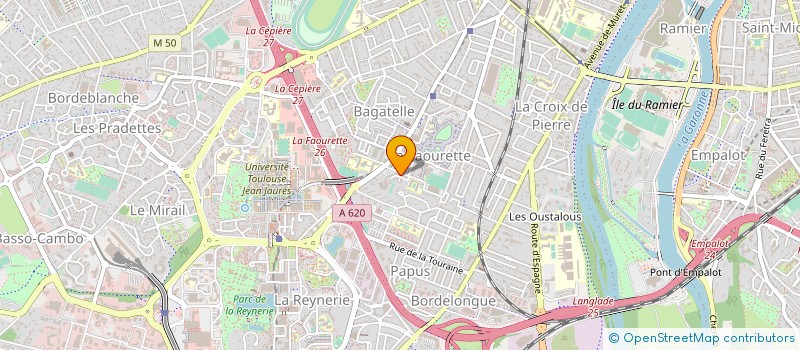 localisation de l'entreprise GUEDES JOSE à TOULOUSE
