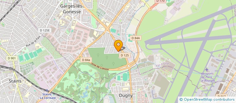 localisation de l'entreprise GUEDES JOSE SARL  GARGES-LES-GONESSE