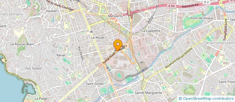 localisation de l'entreprise GUEDESS à MARSEILLE