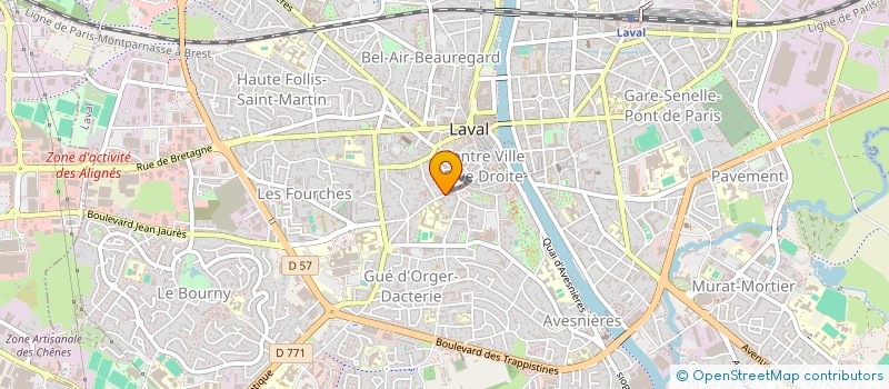 localisation de l'entreprise GUEDIMMO à LAVAL