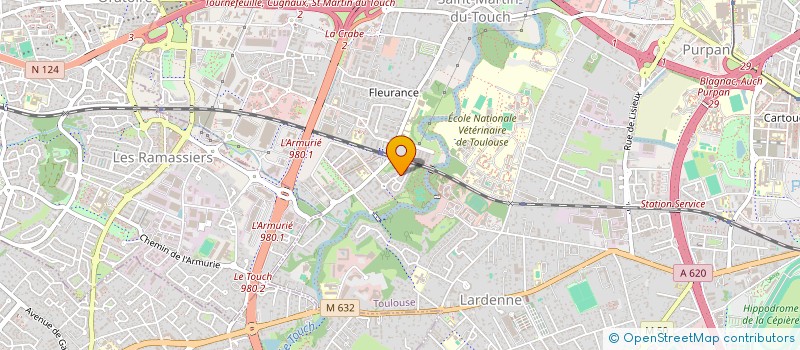 localisation de l'entreprise GUEDJ IMMOBILIER à TOULOUSE