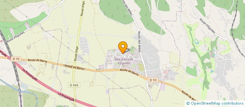 localisation de l'entreprise GUEDJ OFFICE  EGUILLES