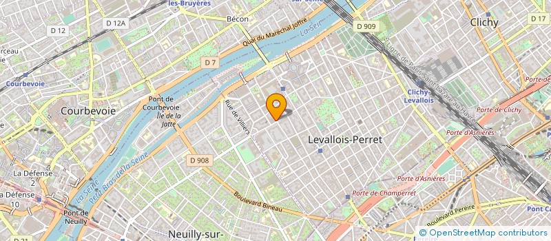 localisation de l'entreprise GUEDJEMIS N BOUCHELAGHEM à LEVALLOIS-PERRET