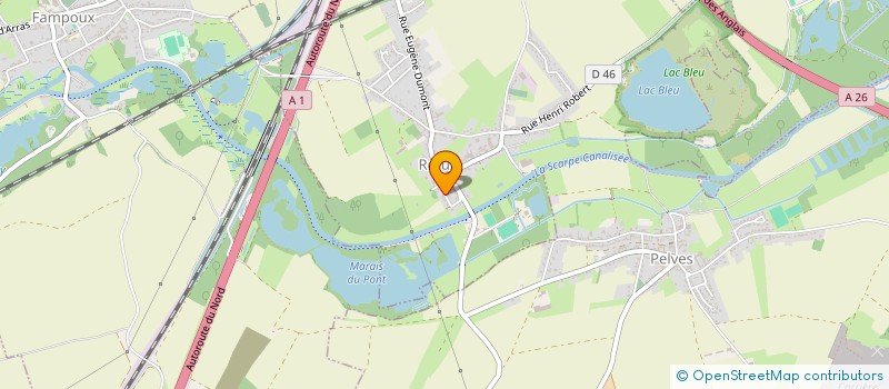 localisation de l'entreprise GUEDON  RUX