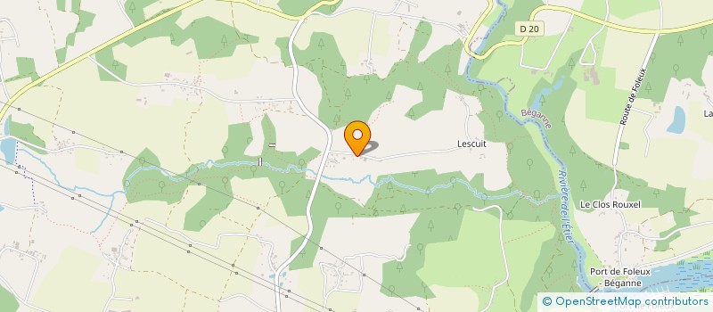 localisation de l'entreprise GUEGAN  PEAULE