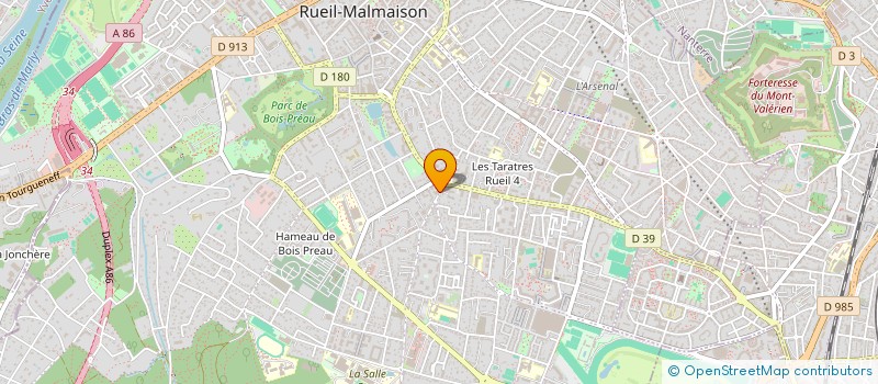 localisation de l'entreprise GUEGAN INVESTISSEMENT à RUEIL-MALMAISON