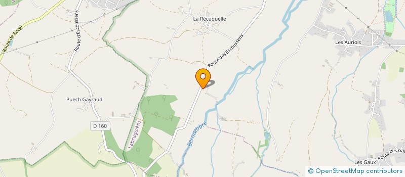 localisation de l'entreprise GUEGUEN  LABRUGUIERE