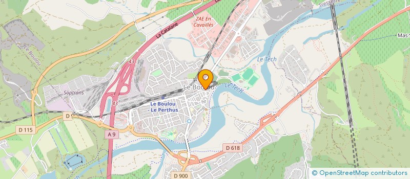 localisation de l'entreprise GUEGUEN IMMOBILIER  VILLENEUVE-DE-LA-RAHO