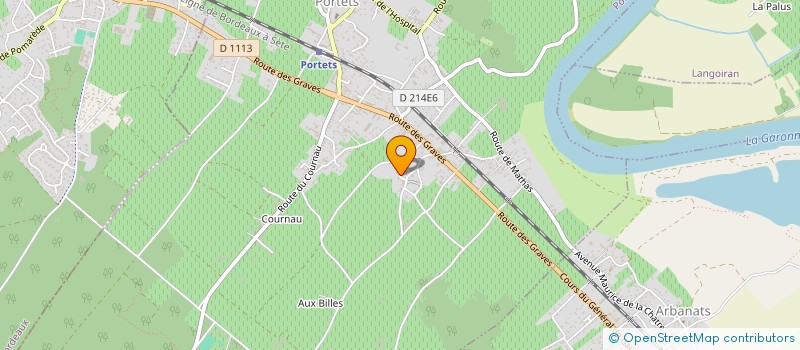 localisation de l'entreprise GUEGUIN DEPANNAGE  PORTETS