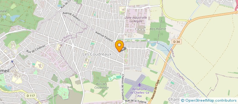 localisation de l'entreprise GUELLALI IMMOBILIER  CHELLES