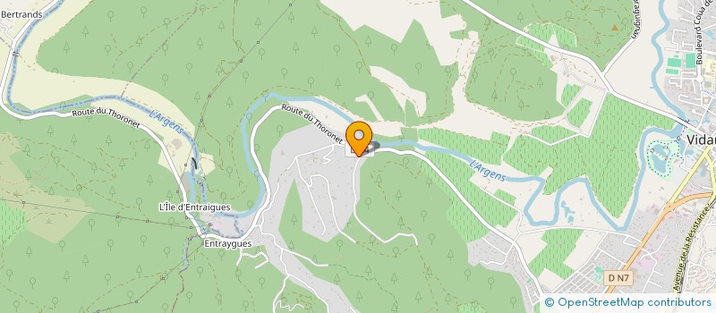 localisation de l'entreprise GUELLIM  VIDAUBAN