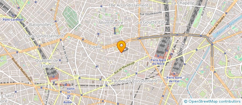 localisation de l'entreprise GUELMA PRODUCTION à PARIS