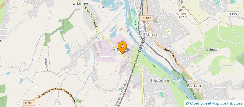 localisation de l'entreprise GUELPA à ABREST