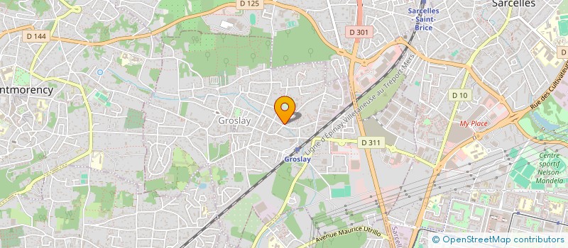localisation de l'entreprise GUELSA SCI à GROSLAY