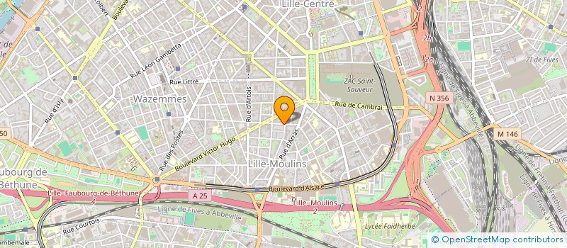 localisation de l'entreprise GUELSIFI BROS GROUP à LILLE