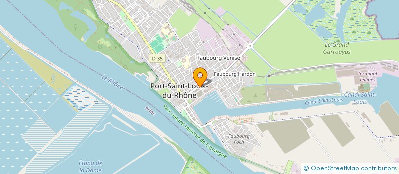 localisation de l'entreprise GUEMALO à PORT-SAINT-LOUIS-DU-RHONE