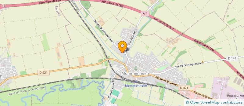 localisation de l'entreprise GUEMARINE  MOMMENHEIM