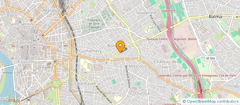 localisation de l'entreprise GUEMBRI à TOULOUSE