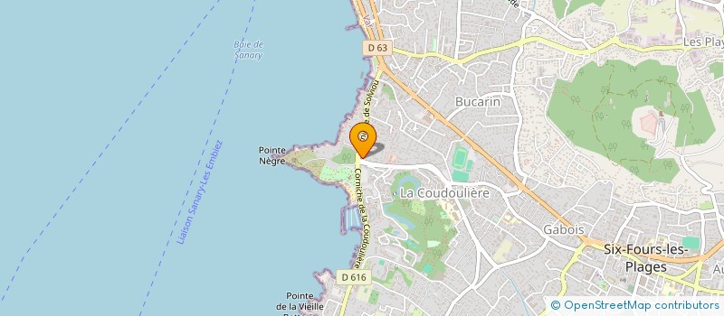 localisation de l'entreprise GUEN'S LOC à SIX-FOURS-LES-PLAGES